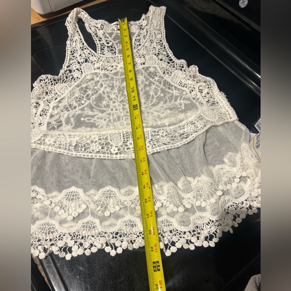 Papaya Lace Mini Dress - Picture 7 of 8